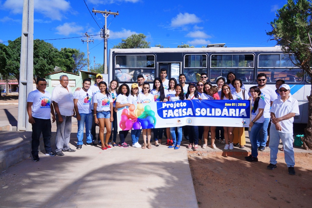 FACISA leva alegria e solidariedade à comunidade da Serra do Inácio