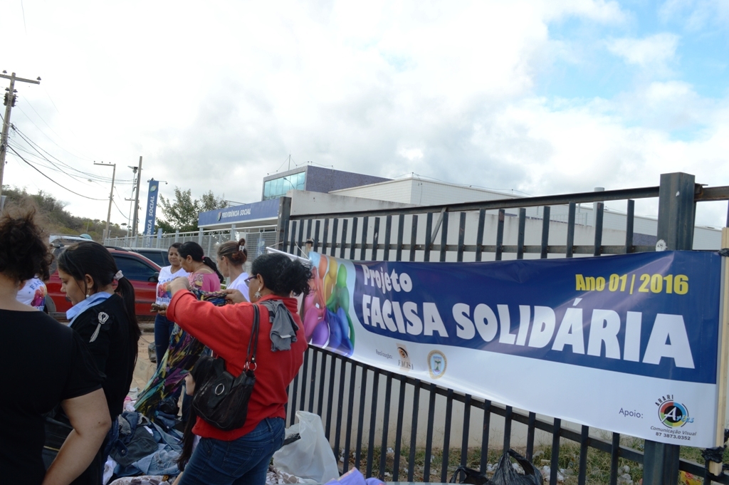 Projeto FACISA Solidária realiza mais duas ações em prol da comunidade de Araripina