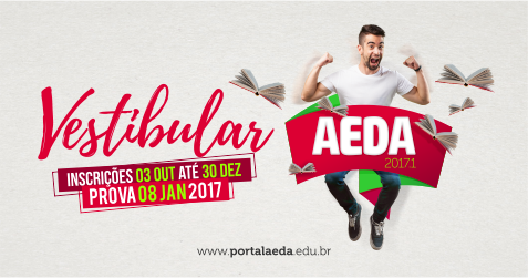 AEDA EDITAL Nº 05/2016  – VESTIBULAR 2017.1