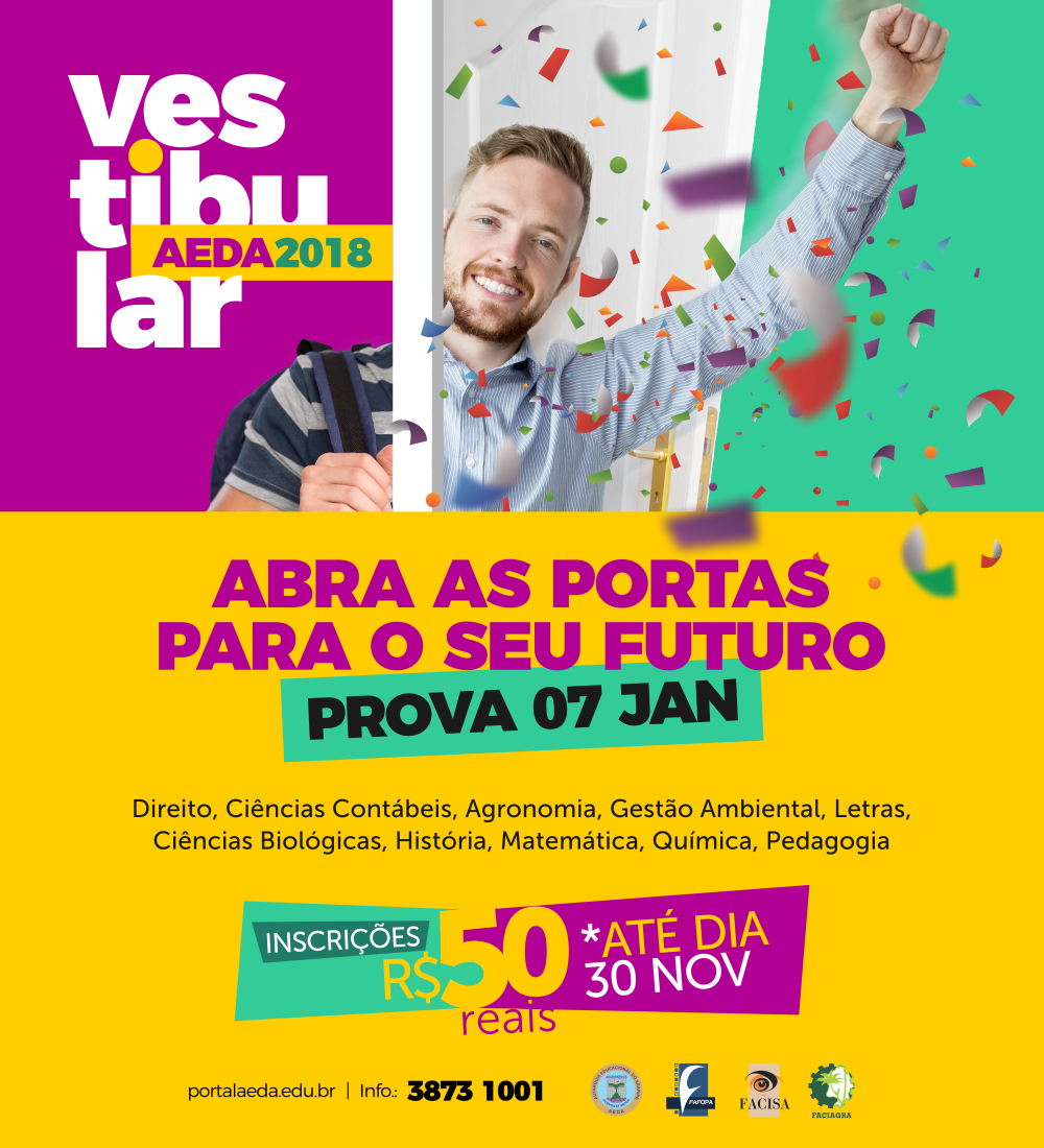 Retificação nº 02 – Vestibular 2018.1