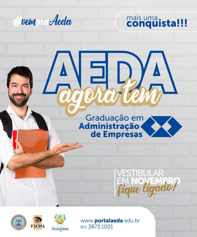 AEDA aprova o curso de graduação em Administração de Empresas