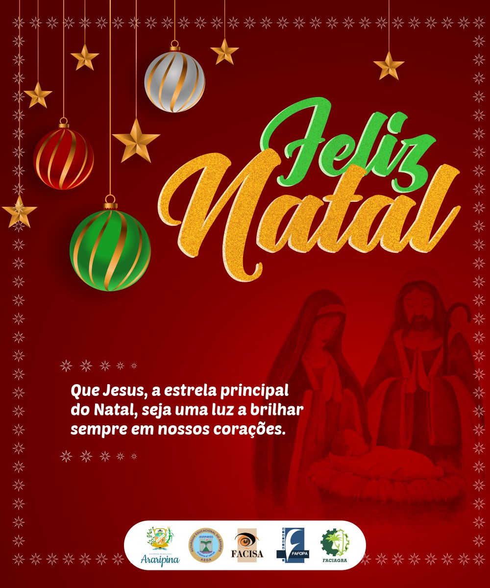 Mensagem de Natal da AEDA